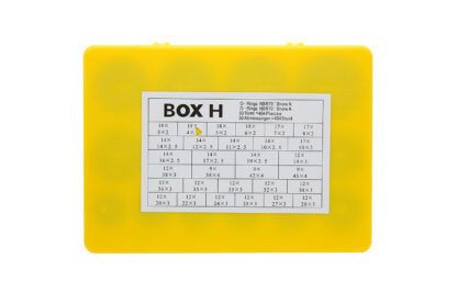 HNBR701 - BOX H - Joints en nitrile O-rings NBR70 et NBR90 - 404 joints