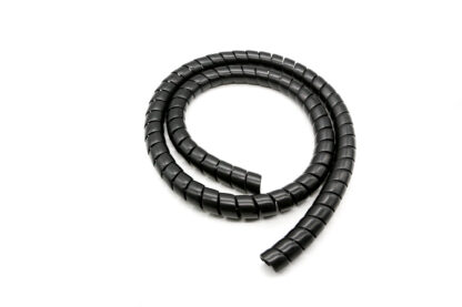 Gaine RT de protection flexible en PVC noir - Couronne de 20m
